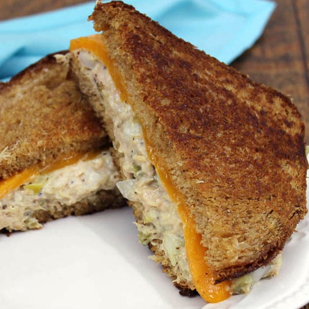 Simple Tuna Melt Sandwich