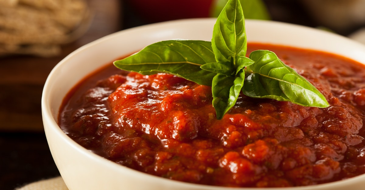 Fresh Marinara Sauce Recipe for Canning - Bramble Wine Cottage