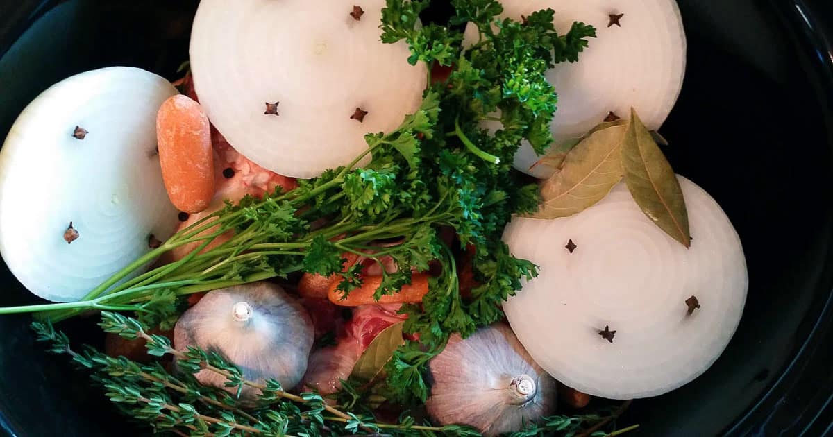Beef Bone Broth to Freeze or Can - Bramble Wine Cottage