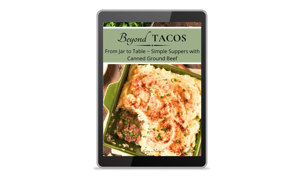 Beyond Tacos ~ Simple Suppers with Canned Ground Beef